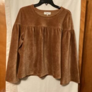 Texture and Thread Madewell blouse Sz M